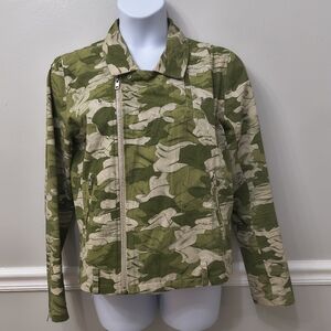 SIXPACK FRANCE FFYR Jonathan Zawada 3D Camouflage Men's Jacket Green White Large